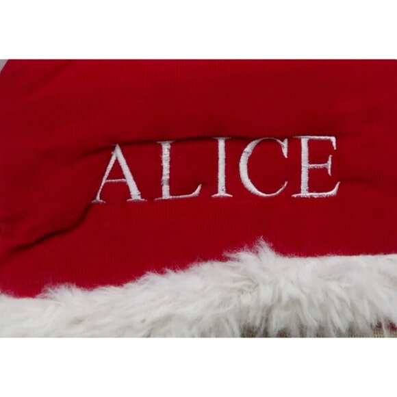 Pottery Barn Kids Alice Angel Woodland Christmas Holiday Stocking Quilted Xmas - Picture 2 of 9